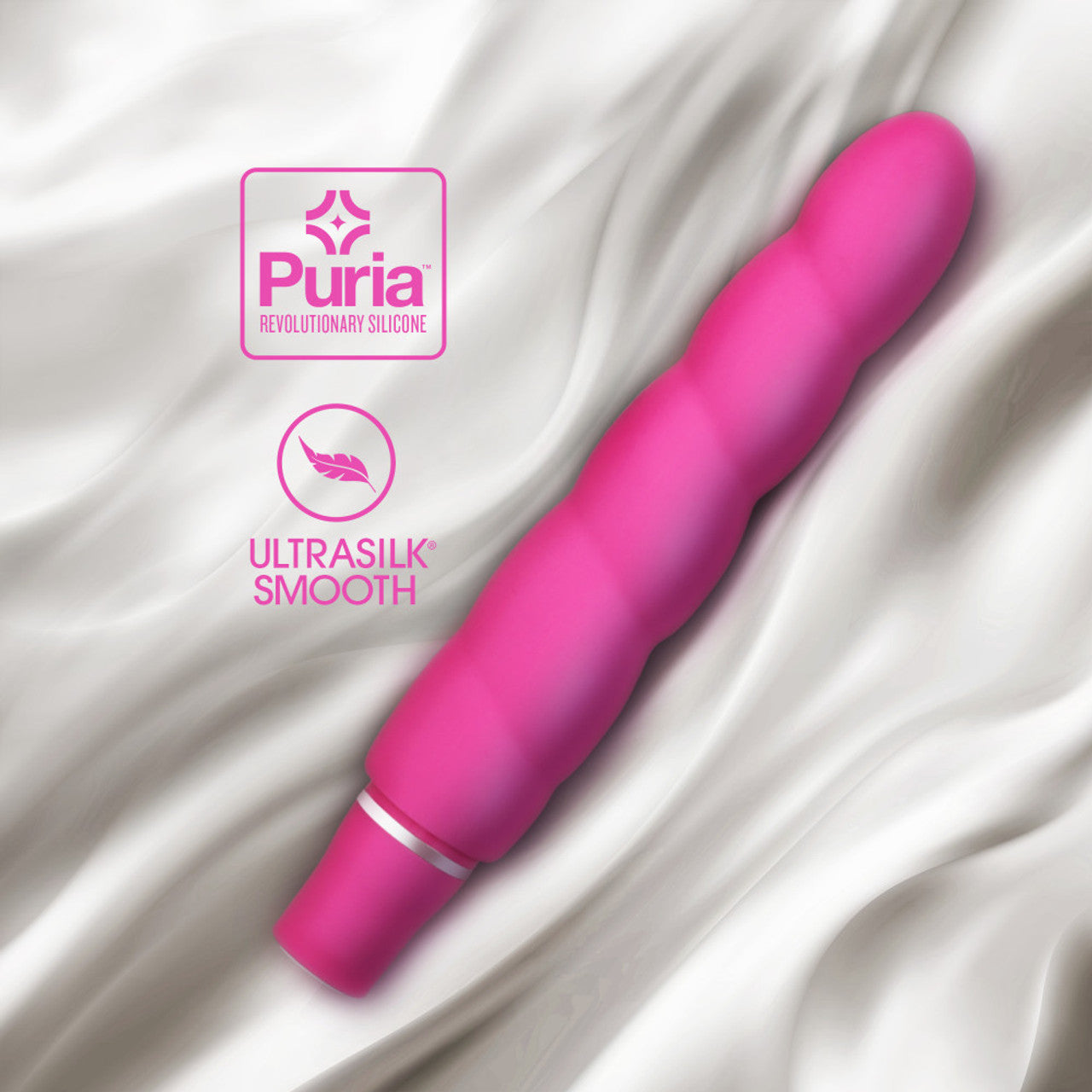 Luxe Anastasia Multispeed Silicone Vibrator - Pink - Thorn & Feather