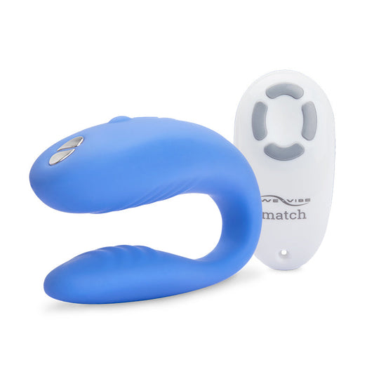 We-Vibe Match Couples Vibrator - Periwinkle - Thorn & Feather