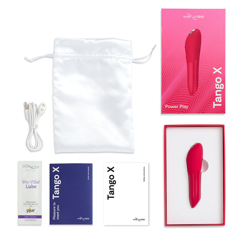 We-Vibe Tango X Rechargeable Powerful Bullet Vibrator - Thorn & Feather