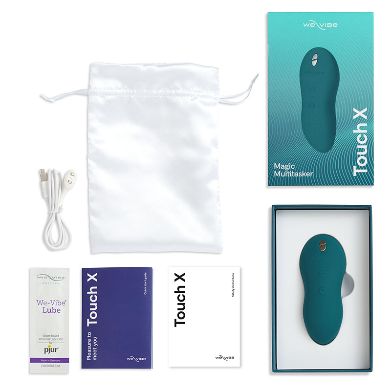 We-Vibe Touch X Lay-on Vibrator and Massager - Thorn & Feather