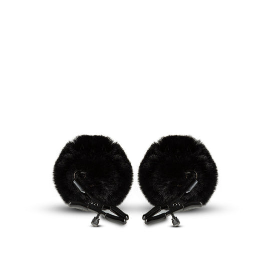 Noir - Pom Adjustable Nipple Clamps - Black - Thorn & Feather