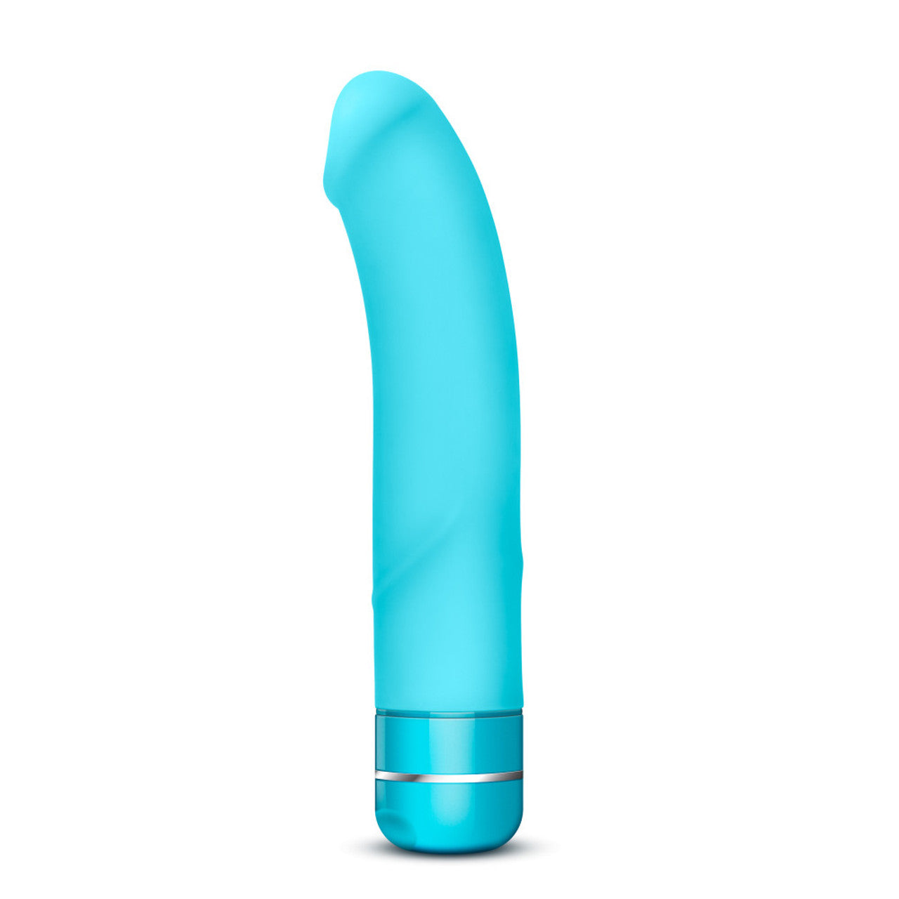 Luxe Beau Silicone G-Spot Vibrator - Blue - Thorn & Feather