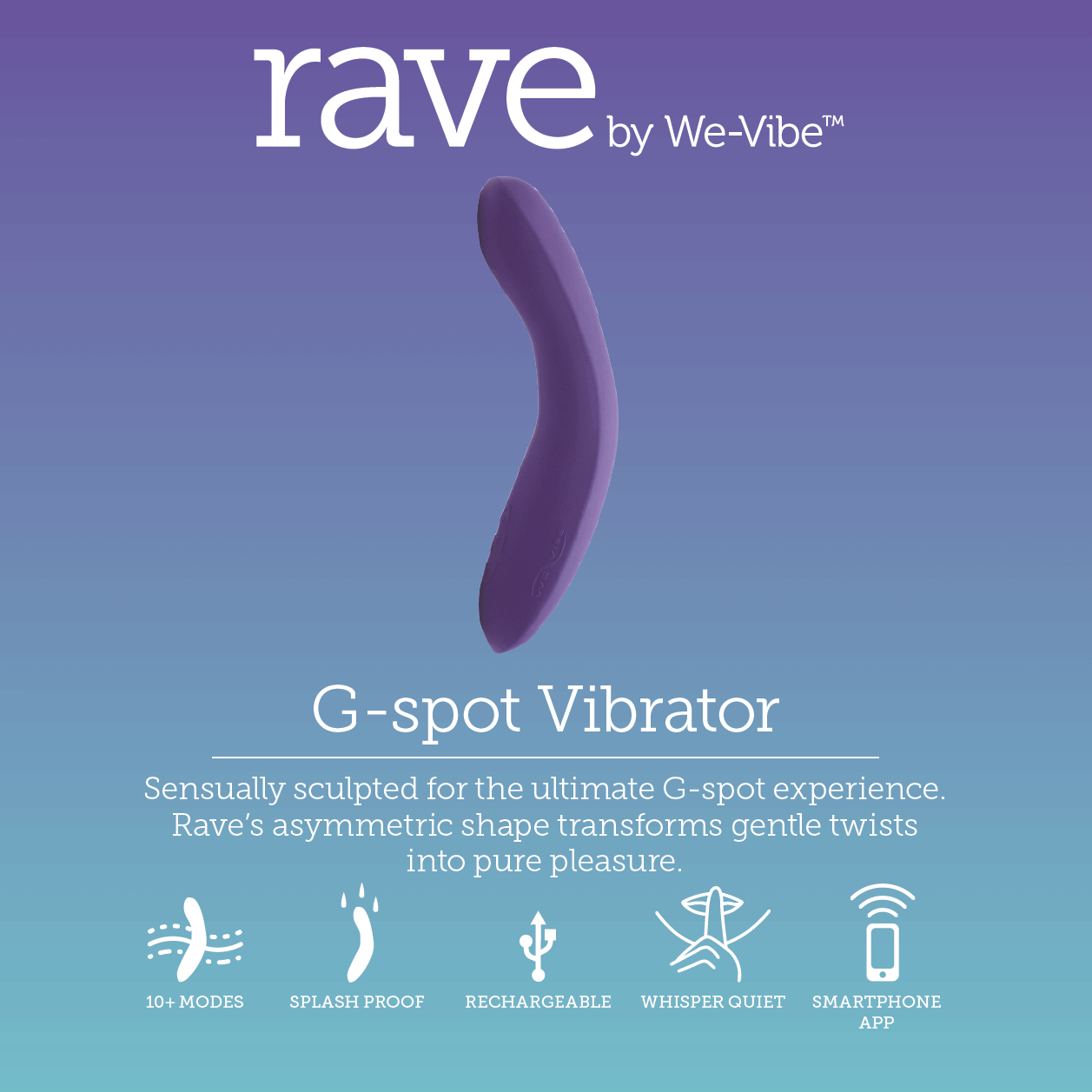 We-Vibe Rave G-Spot Vibe - Thorn & Feather