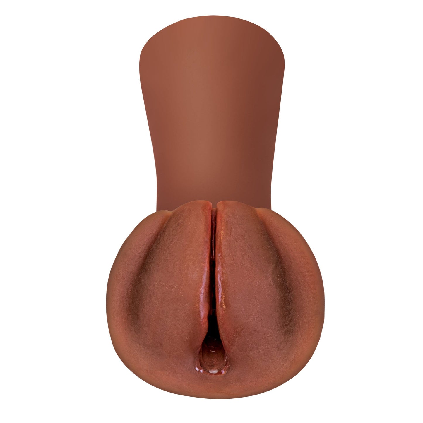 PDX Extreme Wet Pussies Slippery Slit Stroker - Brown