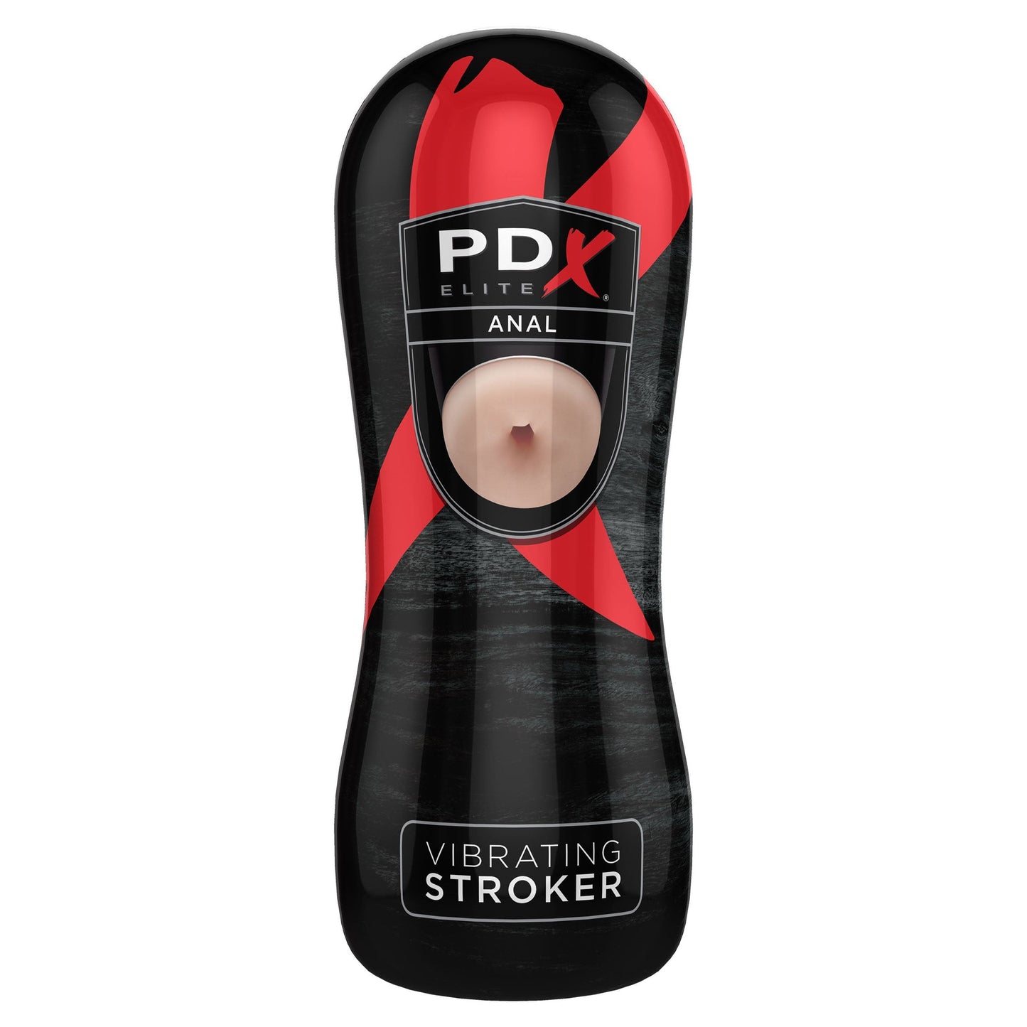 PDX Elite Vibrating Anal Stroker - Light