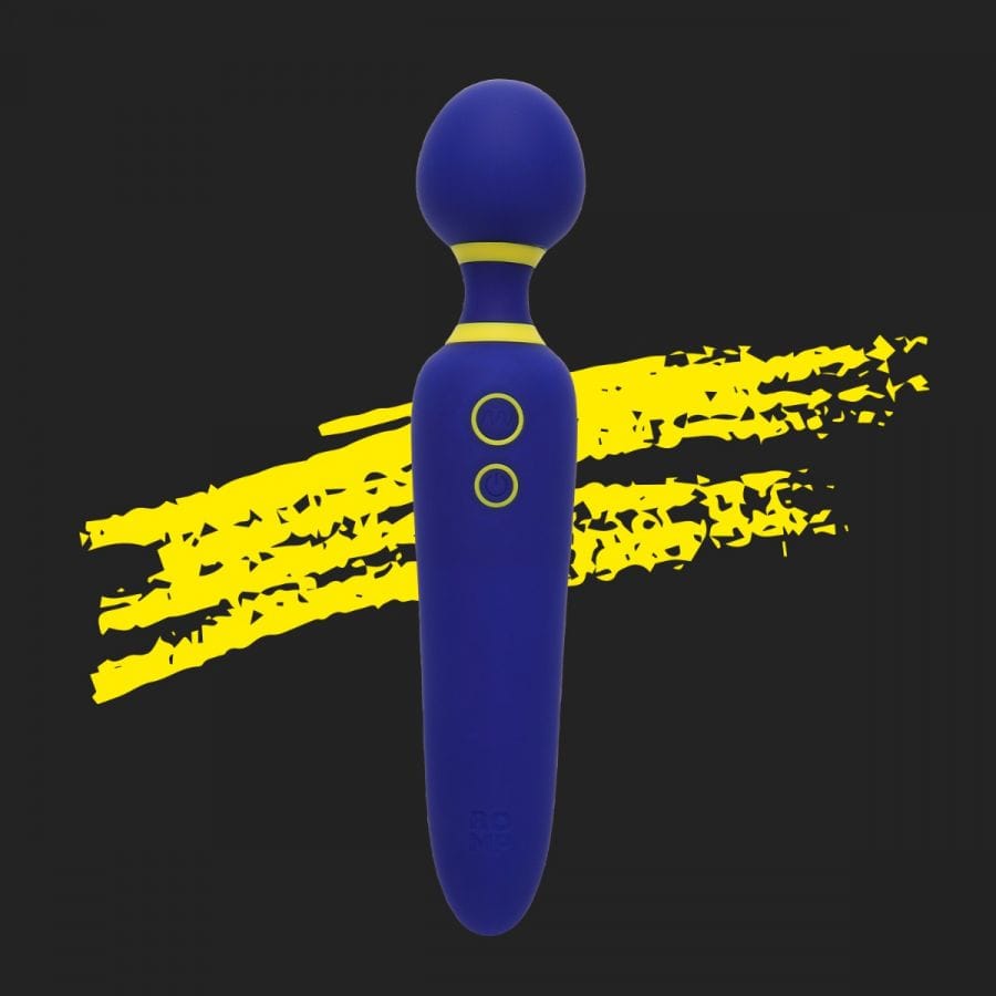 Romp Flip Wand Massager - Blue - Thorn & Feather