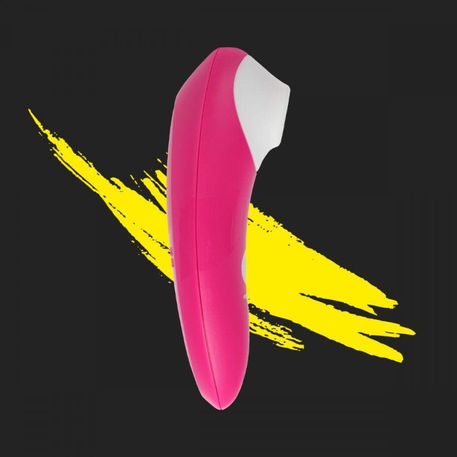 Romp Shine Clitoral Stimulator - Fuchsia - Thorn & Feather