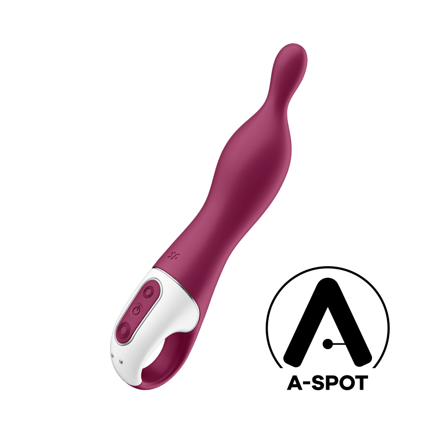 Satisfyer A-Mazing 1 A-Spot Vibrator - Berry - Thorn & Feather