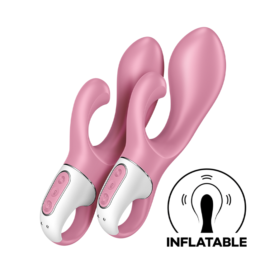 Satisfyer Air Pump Bunny 2 Rabbit Vibrator - Thorn & Feather