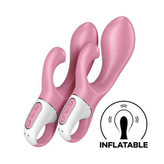 Satisfyer Air Pump Bunny 2 Rabbit Vibrator - Thorn & Feather