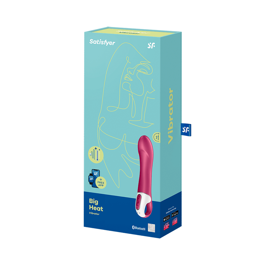 Satisfyer Big Heat G-Spot Vibrator - Berry - Thorn & Feather