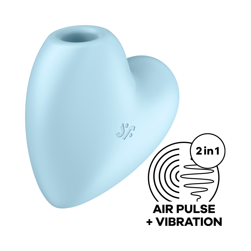 Satisfyer Cutie Heart Air Pulse Stimulator - Thorn & Feather