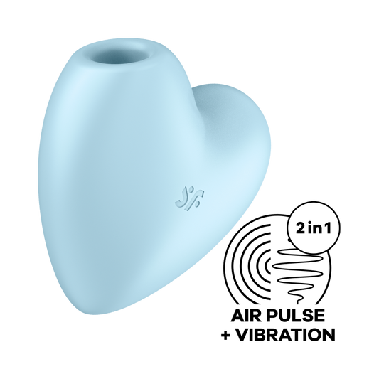 Satisfyer Cutie Heart Air Pulse Stimulator - Thorn & Feather