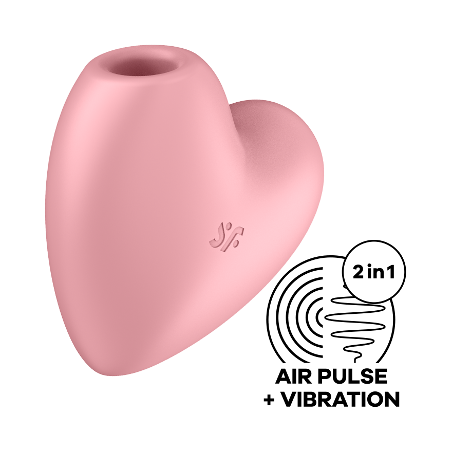 Satisfyer Cutie Heart Air Pulse Stimulator - Thorn & Feather