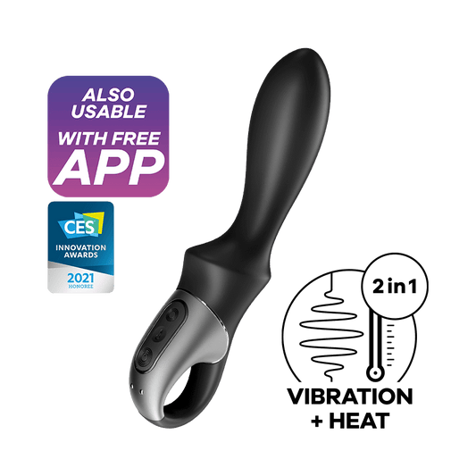 Satisfyer Heat Climaxr Anal Vibrator - Thorn & Feather