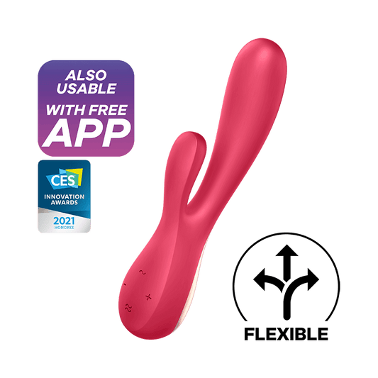 Satisfyer Mono Flex App Rabbit Vibrator - Thorn & Feather