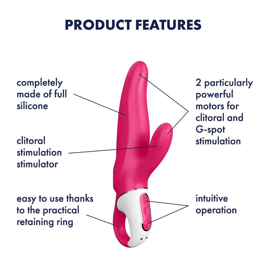 Satisfyer Vibes Mr. Rabbit Vibrator - Thorn & Feather