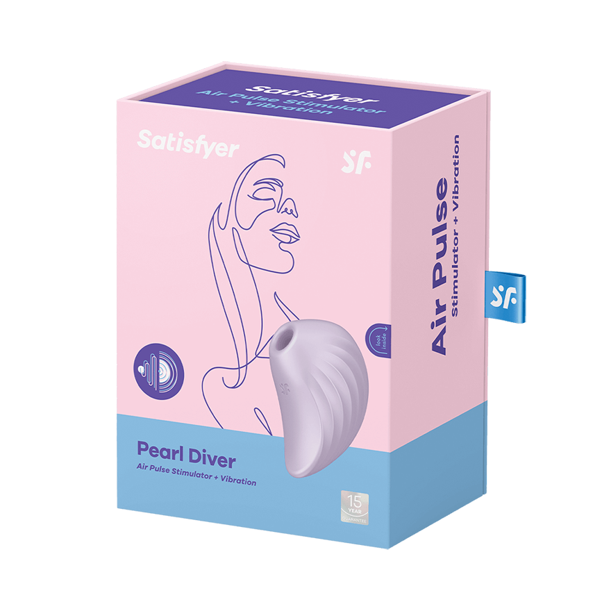 Satisfyer Pearl Diver Clitoral Stimulator - Thorn & Feather