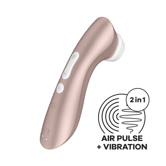 Satisfyer Pro 2+ Air-Pulse Clitoris Stimulating Vibrator - Thorn & Feather