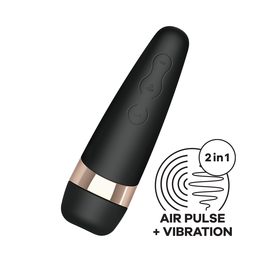 Satisfyer Pro 3+ Air Pulse Stimulator + Vibration - Thorn & Feather