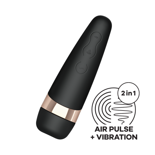 Satisfyer Pro 3+ Air Pulse Stimulator + Vibration - Thorn & Feather