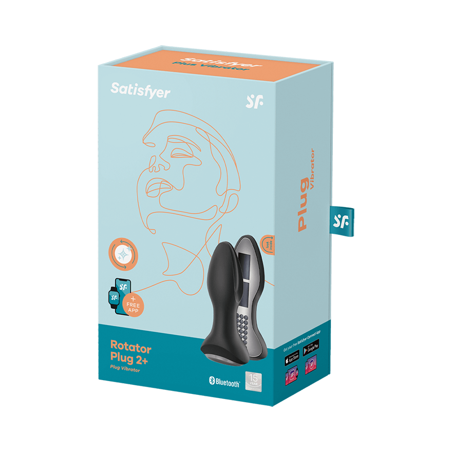 Satisfyer Rotator Plug 2+ Connect App - Thorn & Feather