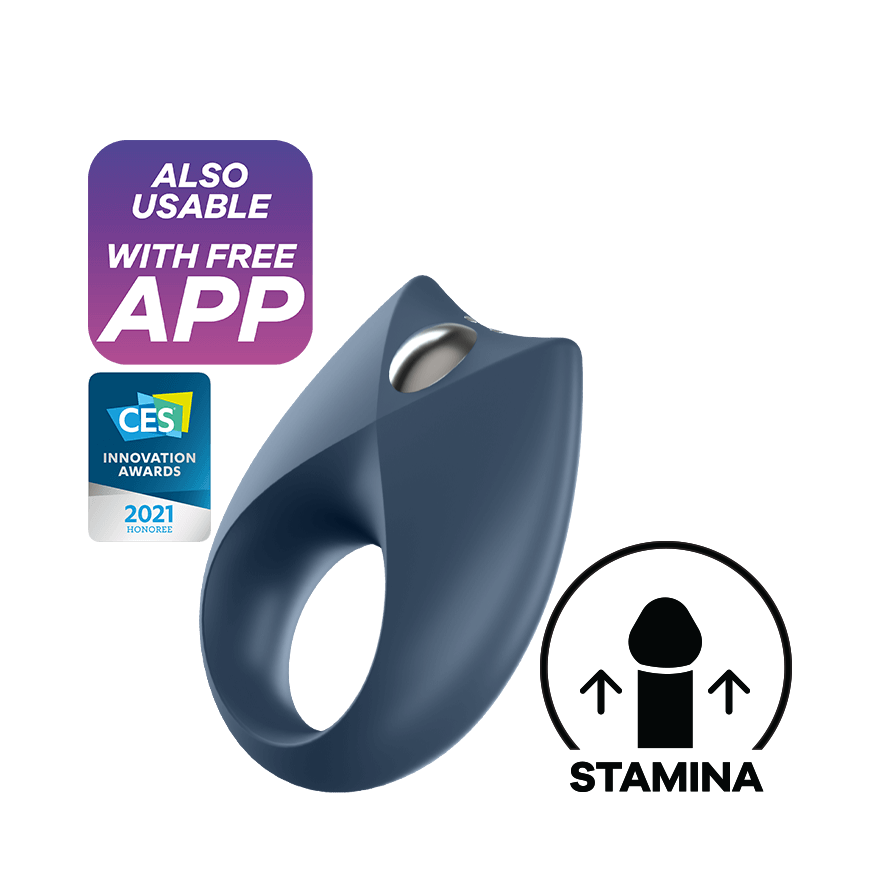 Satisfyer Royal One Vibrating Ring with App Control - Thorn & Feather