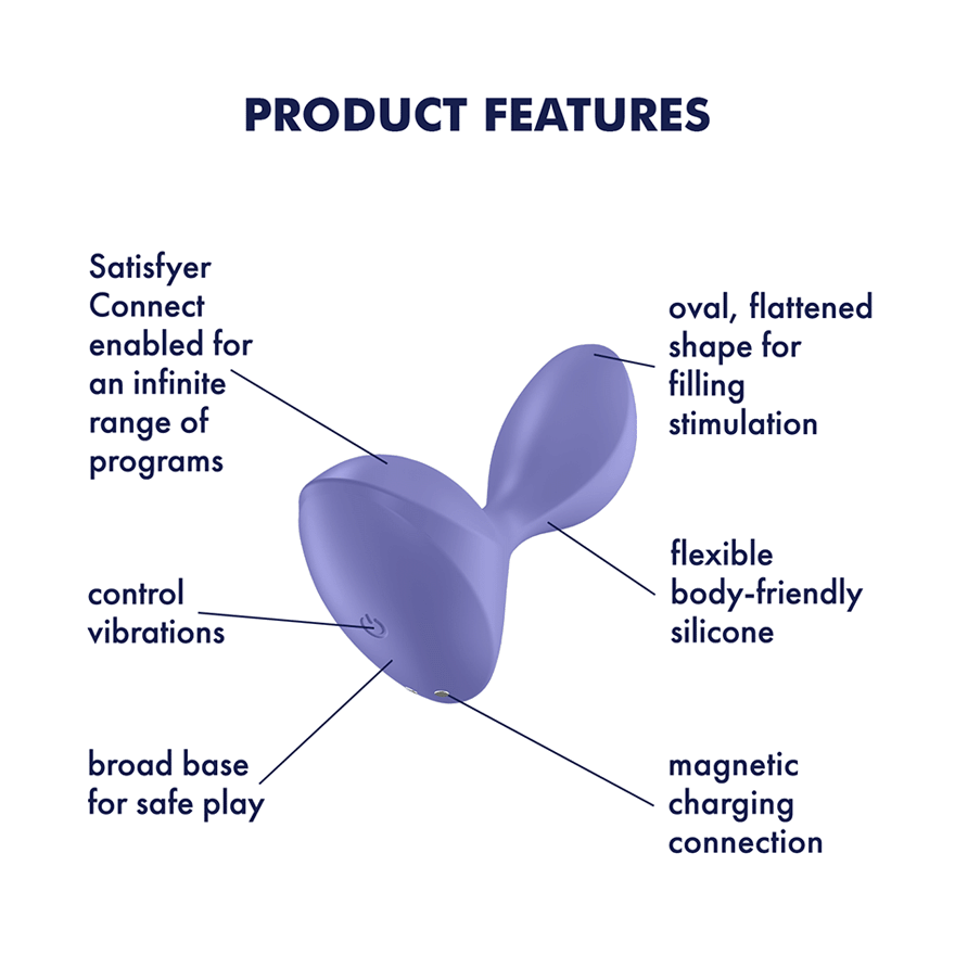 Satisfyer Sweet Seal Connect App Vibrating Anal Plug