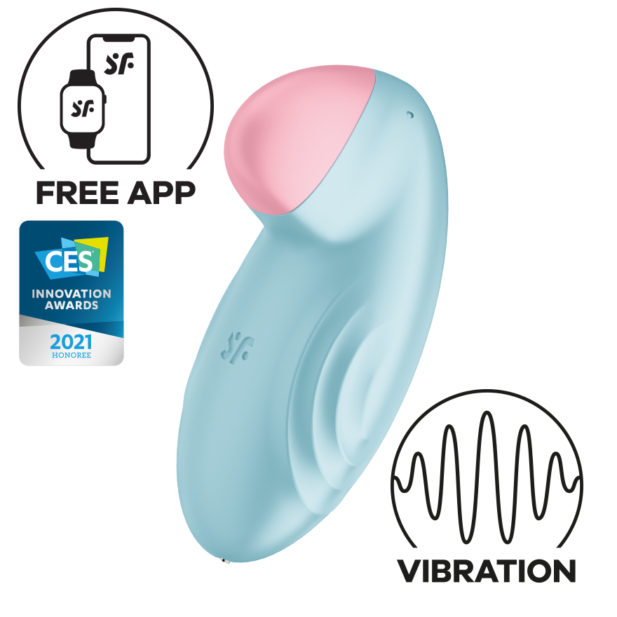 Satisfyer Tropical Tip Connect App Clitorial Vibrator