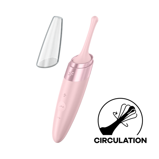 Satisfyer Twirling Delight Clit & Nipple Stimulator - Thorn & Feather