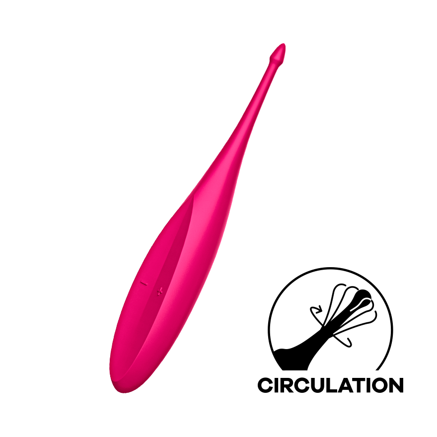 Satisfyer Twirling Fun Clit & Nipple Stimulator - Thorn & Feather