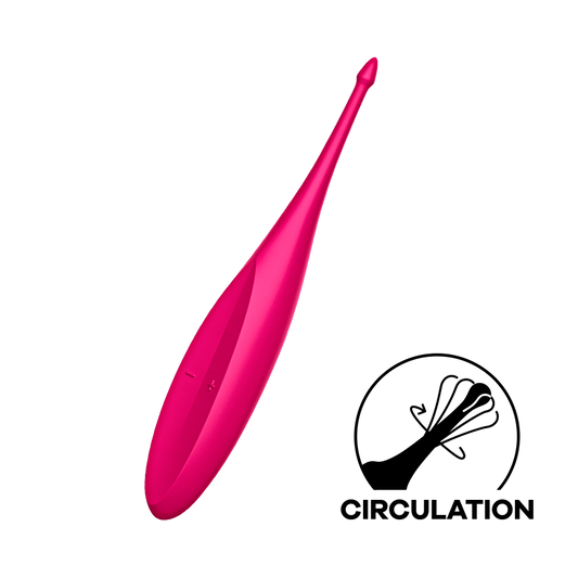 Satisfyer Twirling Fun Clit & Nipple Stimulator - Thorn & Feather