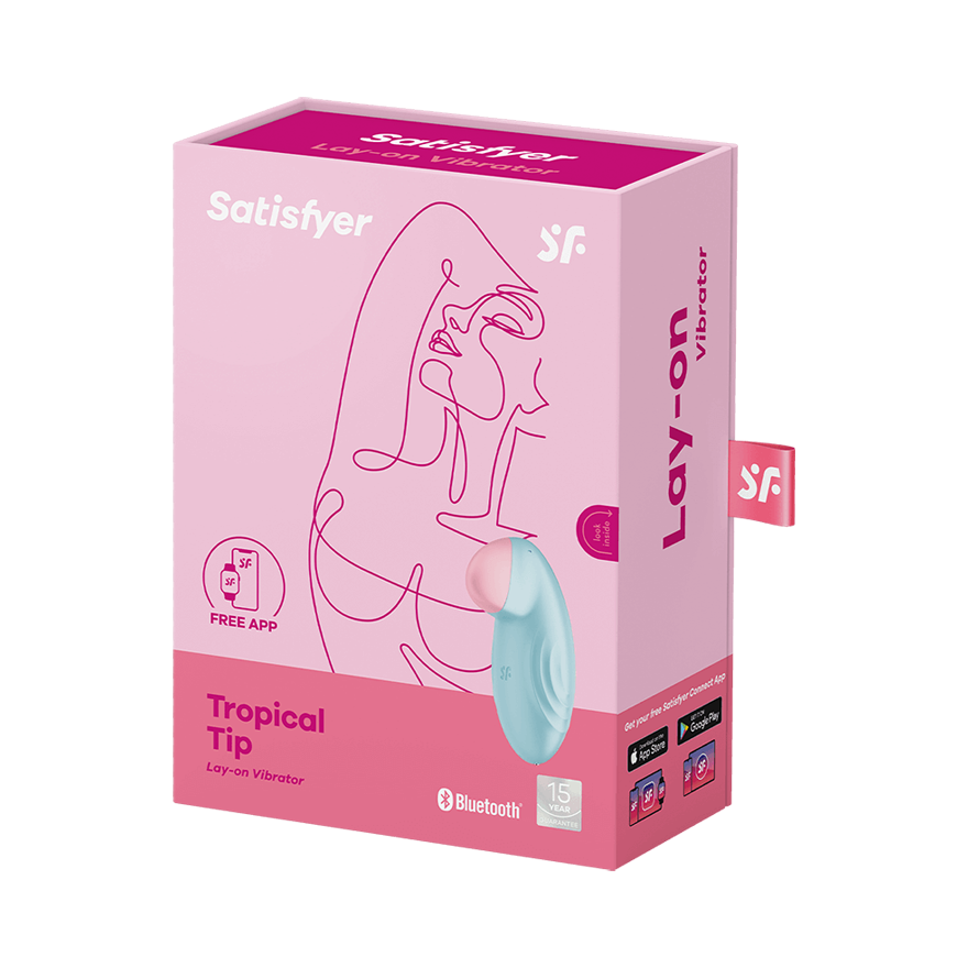 Satisfyer Tropical Tip Connect App Clitorial Vibrator