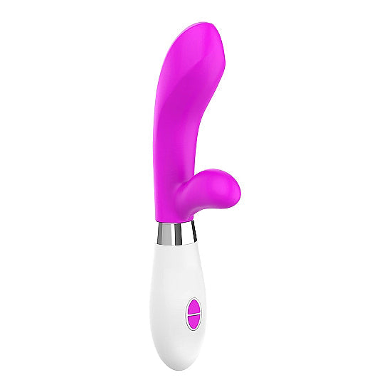 Achilles Ultra Soft Silicone 10 Speed Dual Motor Vibrator - Thorn & Feather