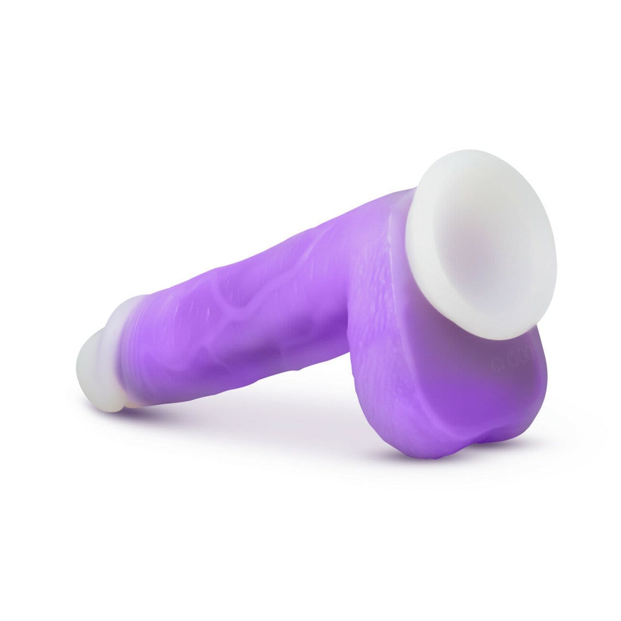 Neo Elite Encore 8 Inch Vibrating Dildo - Purple - Thorn & Feather