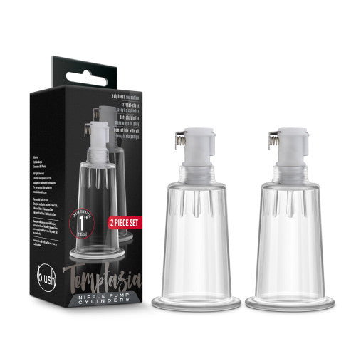 Temptasia Nipple Pumping Cylinders Set of 2