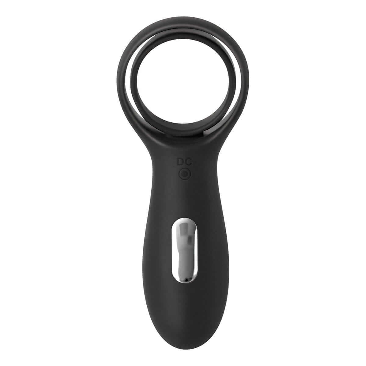 Torpedo Rechargeable Cock Ring - Black - Thorn & Feather