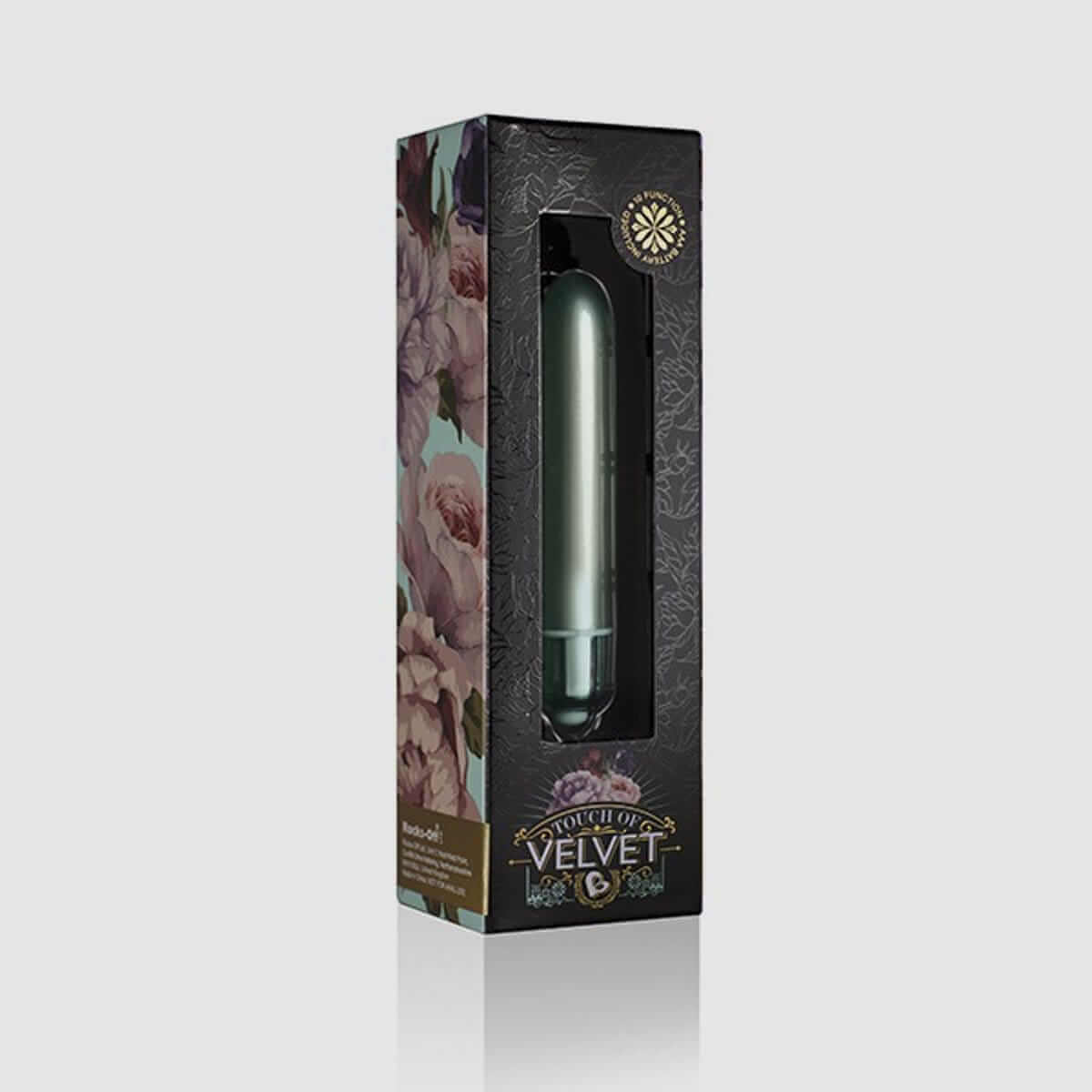 Rocks Off - Touch of Velvet Bullet Vibrator - Aqua Lily - Thorn & Feather