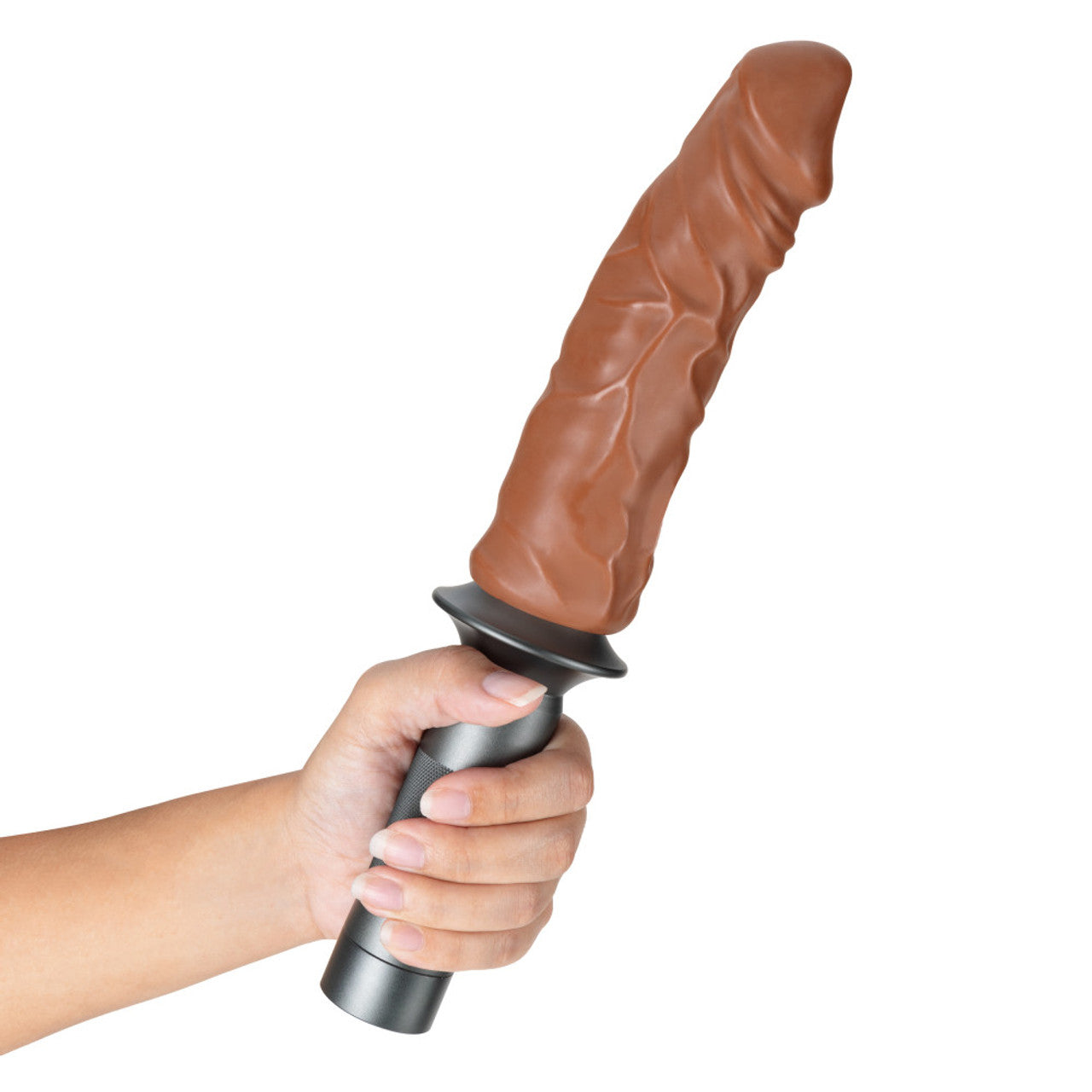 Karbonite Lock On Dildo Handle Kit - Mocha