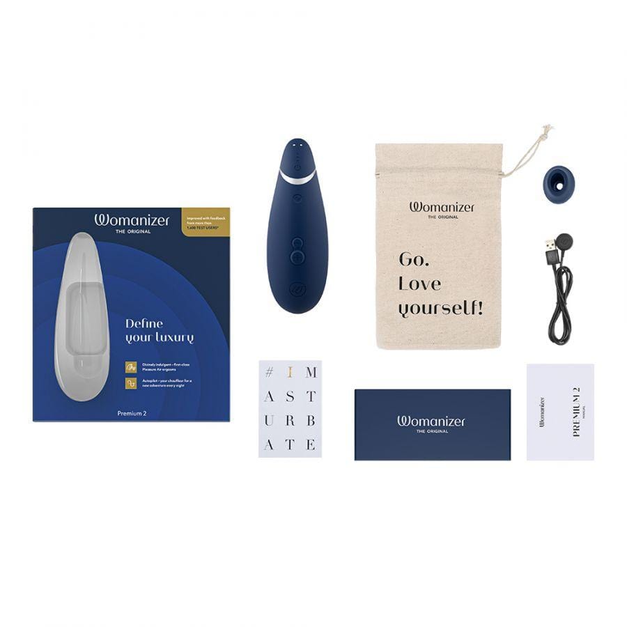 Womanizer Premium 2 Clitoral Stimulator - Thorn & Feather