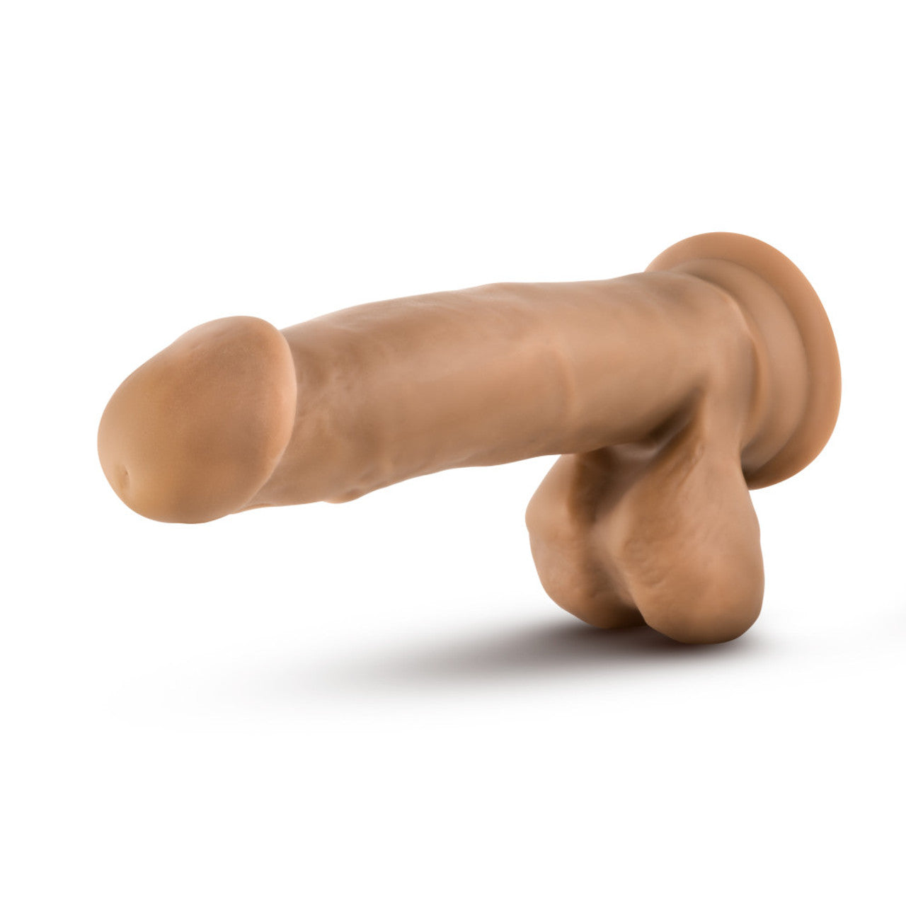 7 Inch Dildo With Balls - Tan - Thorn & Feather