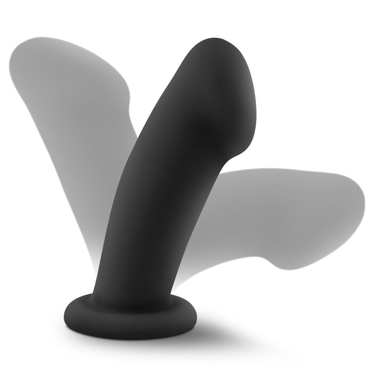 Temptasia Elvira Silicone G-Spot Dildo - Black