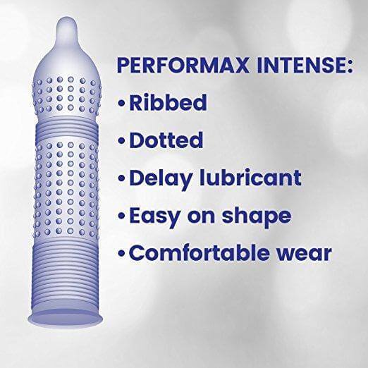 Durex Performax Intense Condoms - 12 Pack - Thorn & Feather