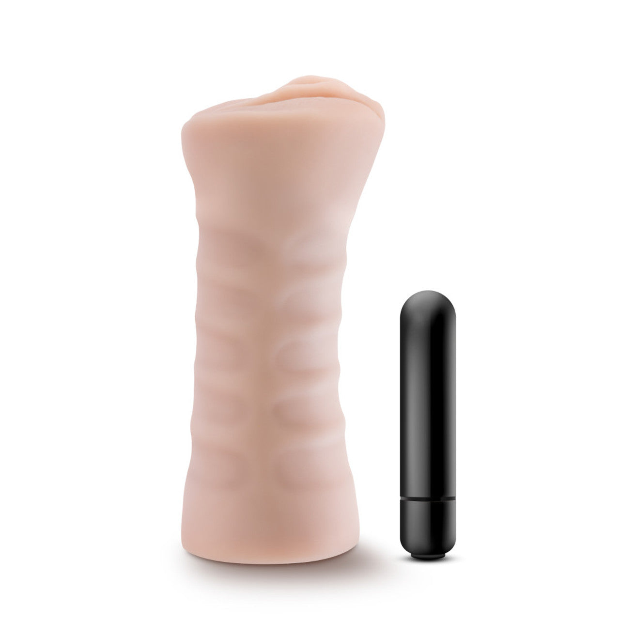 Blush EnLust Ayumi Vibrating Stroker - Beige