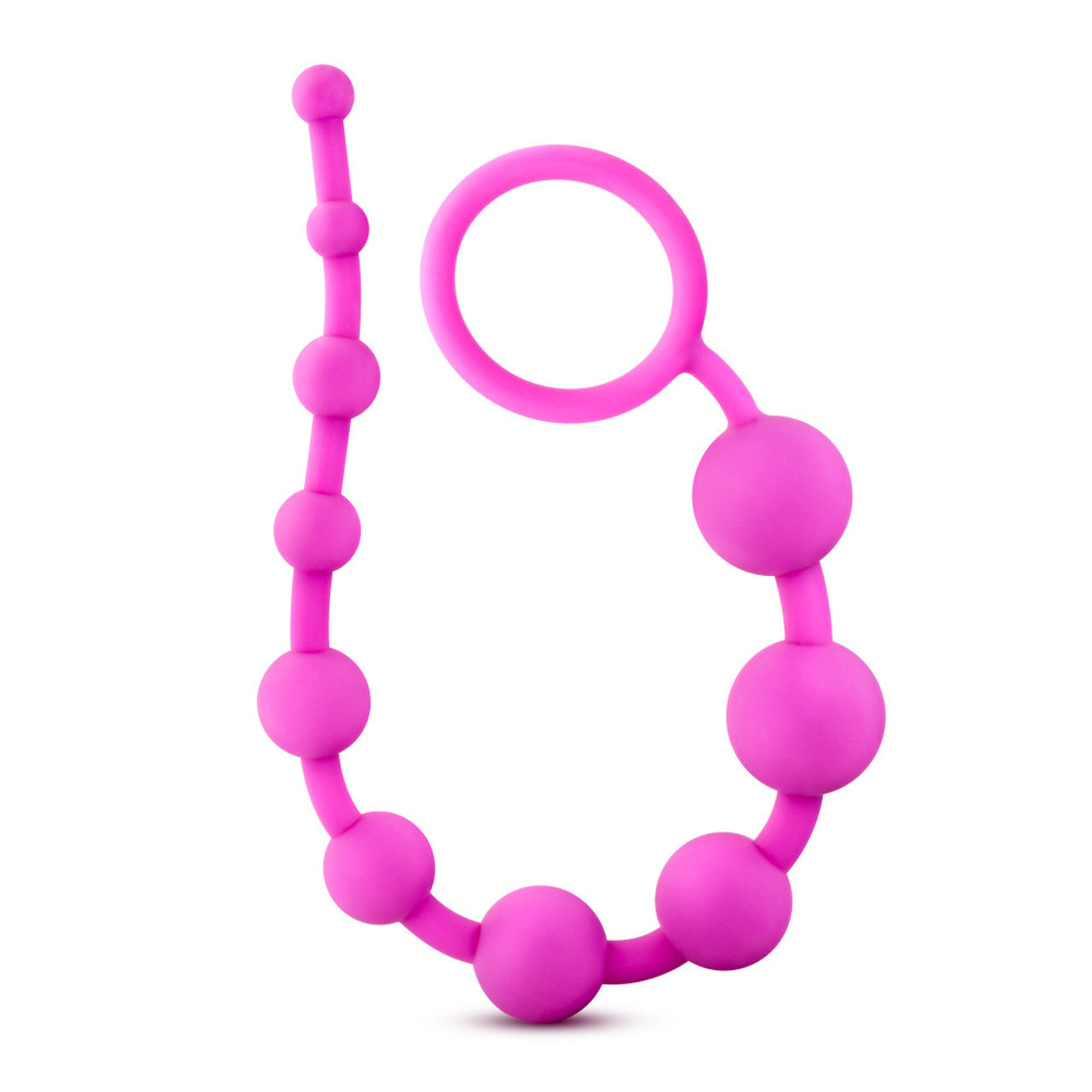 Silicone 10 Beads - Pink - Thorn & Feather