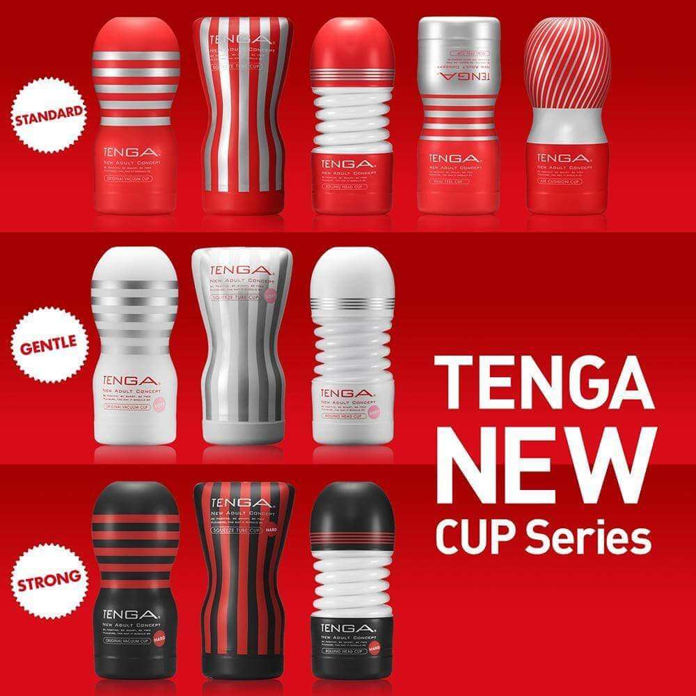 Tenga Rolling Head Cup - Strong - Thorn & Feather Sex Toy Canada