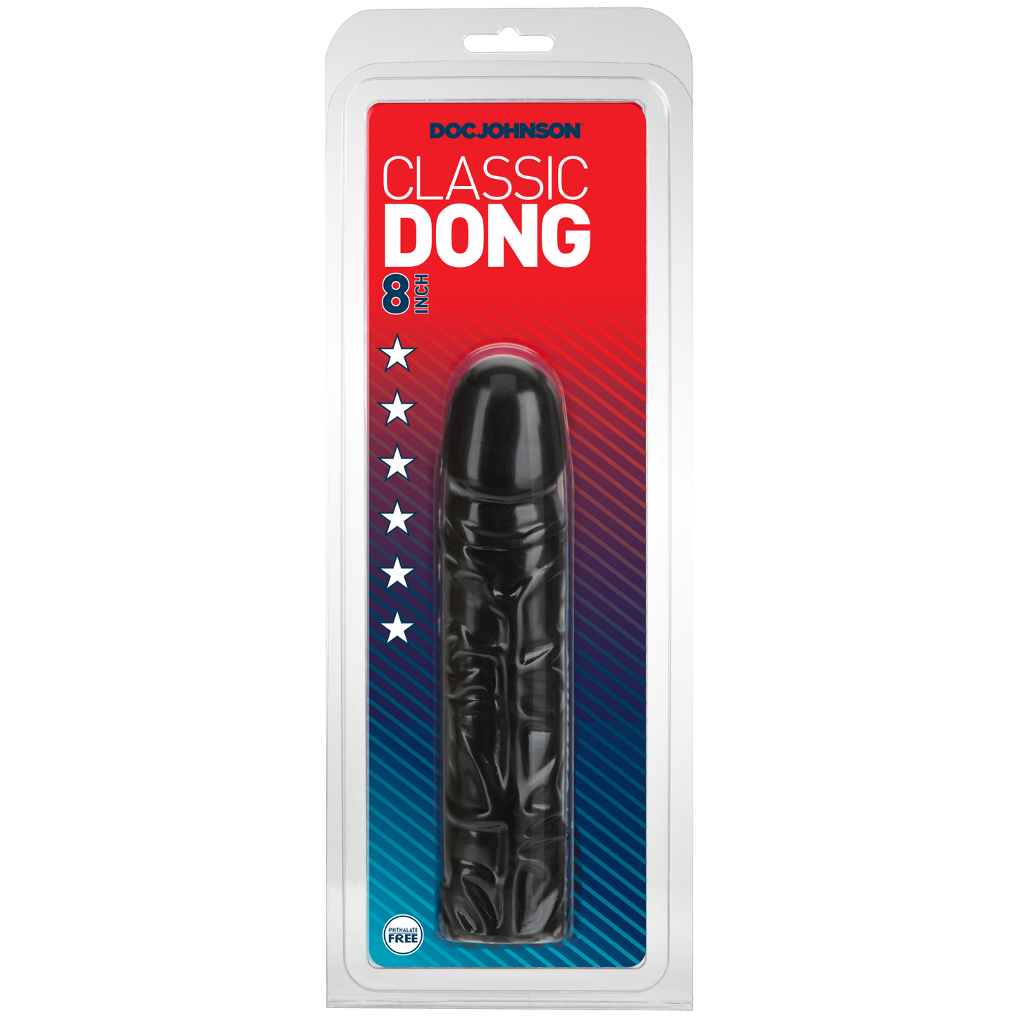 Classic 8" Dong - Black - Thorn & Feather Sex Toy Canada