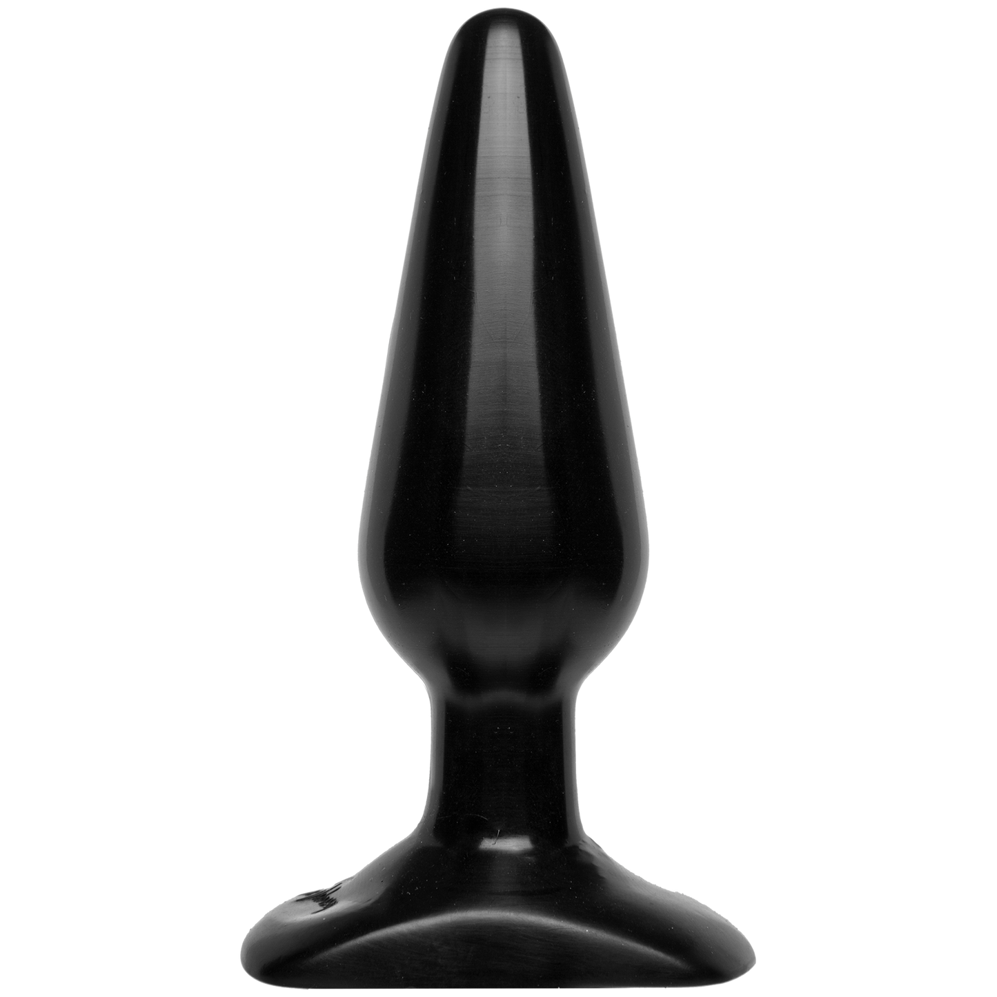 Classic Smooth Butt Plugs - Medium, Black - Thorn & Feather Sex Toy Canada