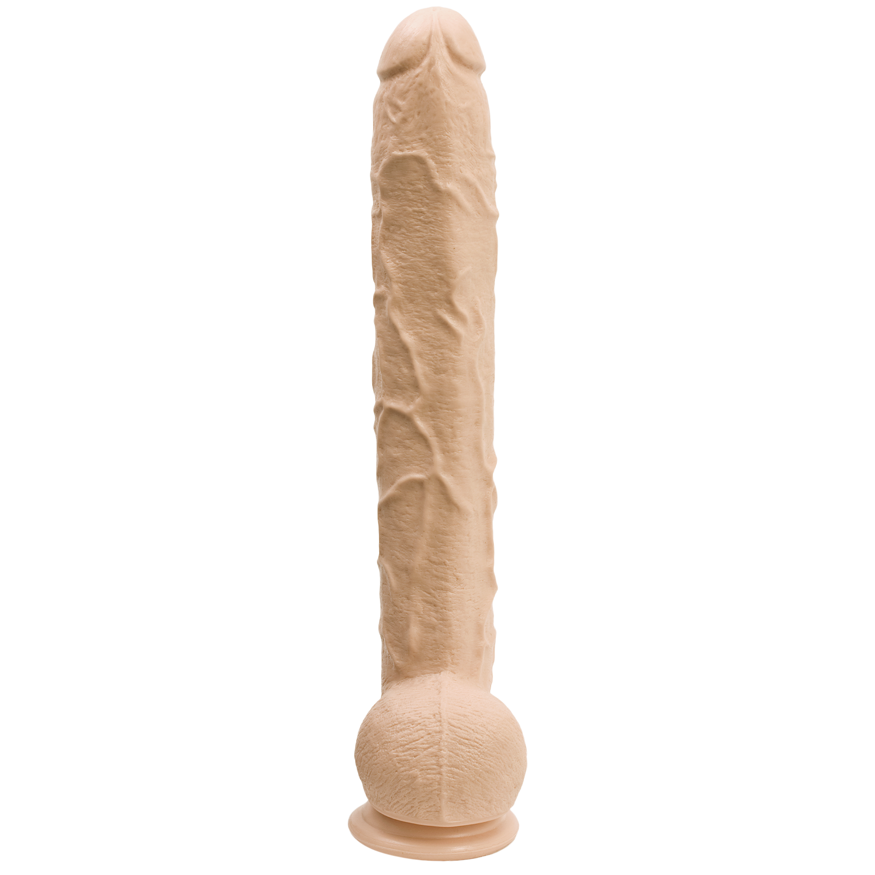 Dick Rambone Extreme Size Cock - White, 16" - Thorn & Feather Sex Toy Canada