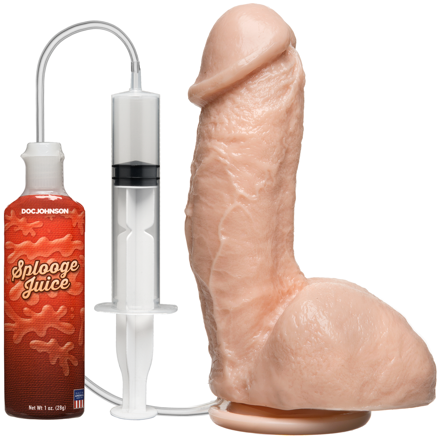 The Amazing Squirting Realistic® Cock - Vanilla - Thorn & Feather Sex Toy Canada